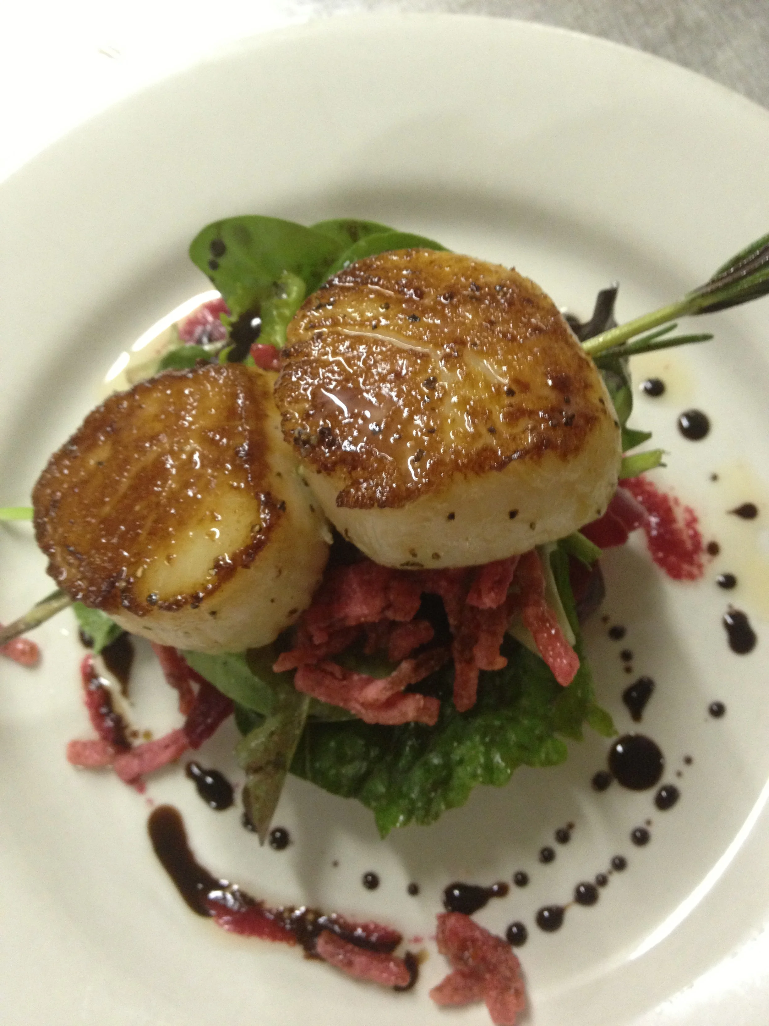 SEARED SCALLOPS
