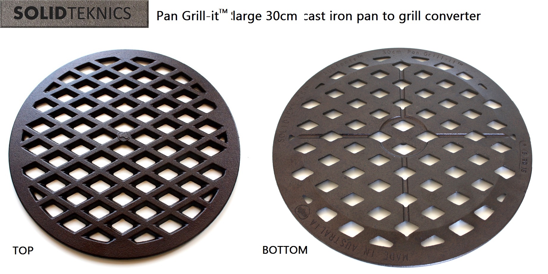 Solidteknics AUSfonte Pan Grill-it Large 30cm cast iron grilling insert back 12-6-15 1200x799.jpg