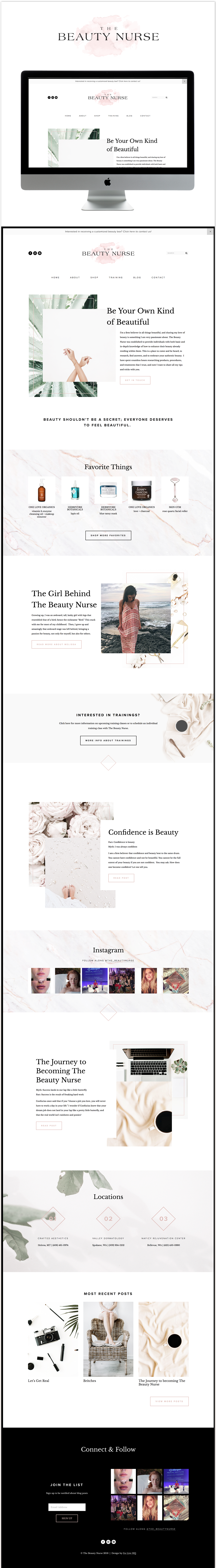 Best Website Template - Custom Squarespace Theme