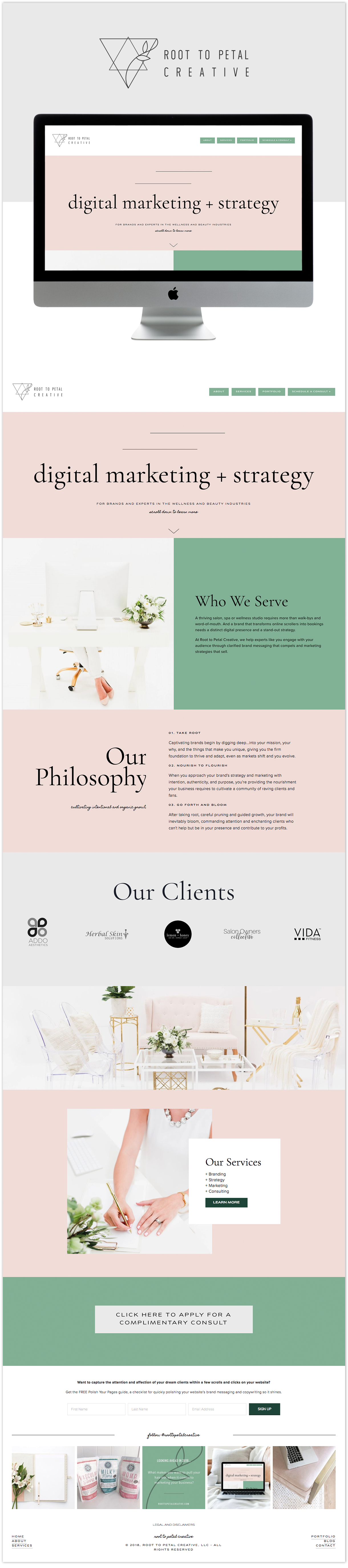 Best Squarespace Template - Custom and Modern Website Templates