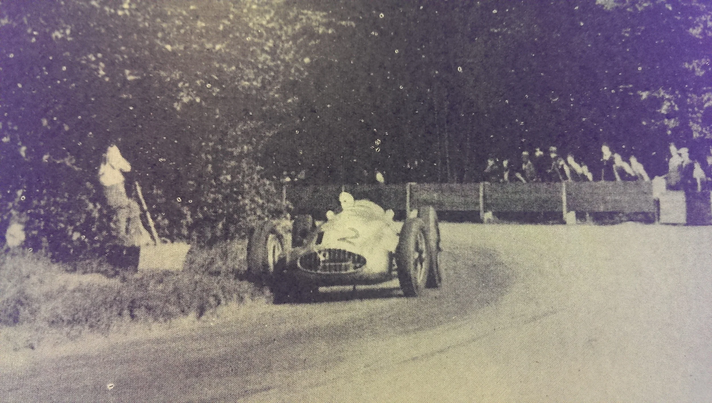 LANG IN MERCEDES AT BREMGARTEN, BERNE