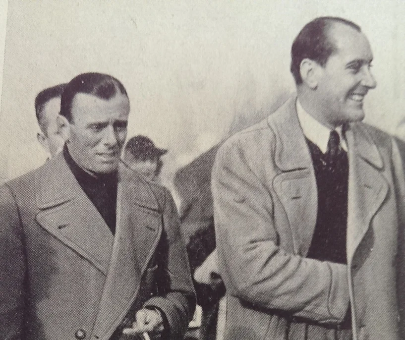 VARZI AND HANS STUCK WATCH NUVOLARI ATTEMPT THE WORLD SPEED RECORD IN FLORENCE, 1936. VARZI IS THE WORLD’S MOST PAID DRIVER AT THIS POINT, AND A SHOE-IN TO WIN THE CHAMPIONSHIP.