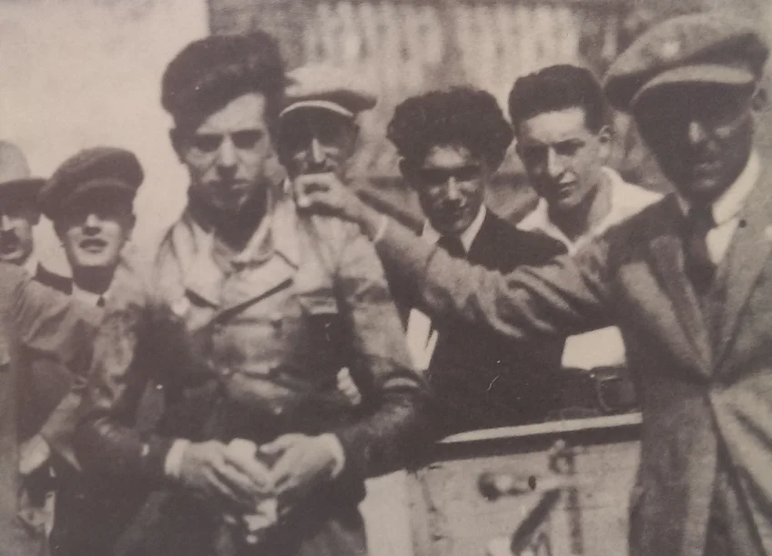 VARZI, LIKE ROSEMEYER AND NUVOLARI, BEGAN HIS CAREER ON BIKES, WHERE A DRIVER DEVELOPS BOTH HIS LINE AND HIS SPINE. VARZI IN 1923, AT 19 ...