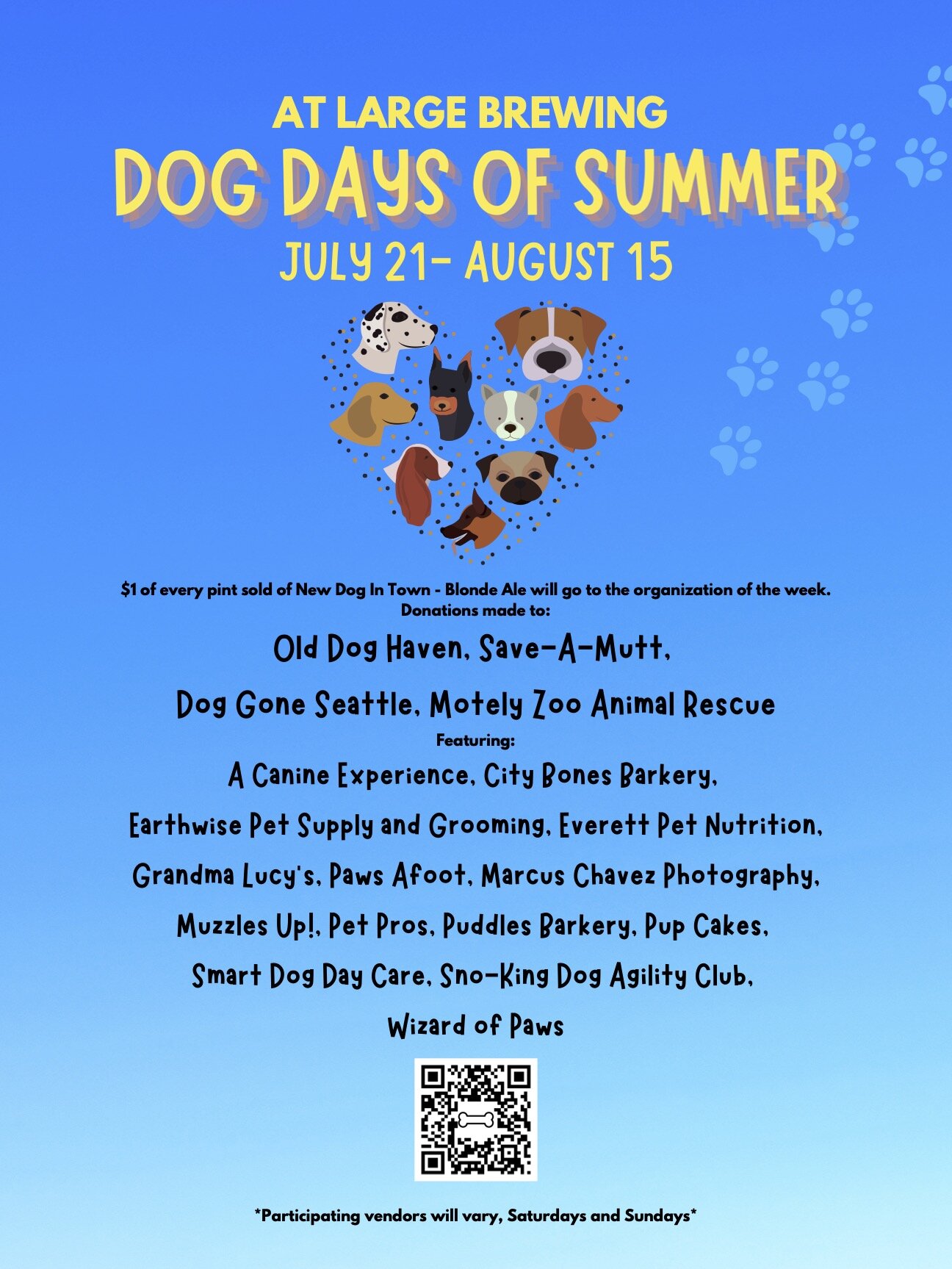 Dog Days' Specials 