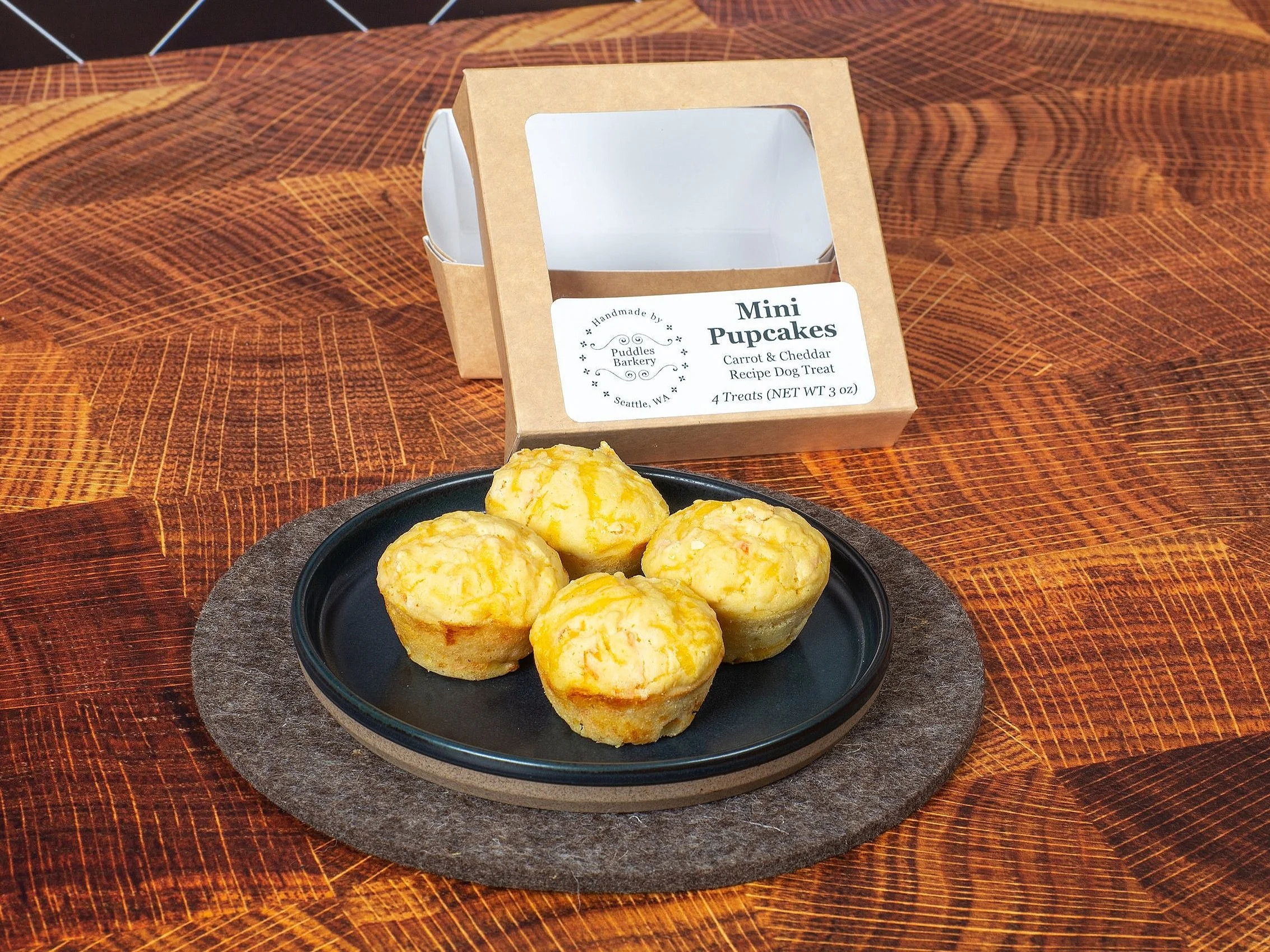 carrot pupcakes
