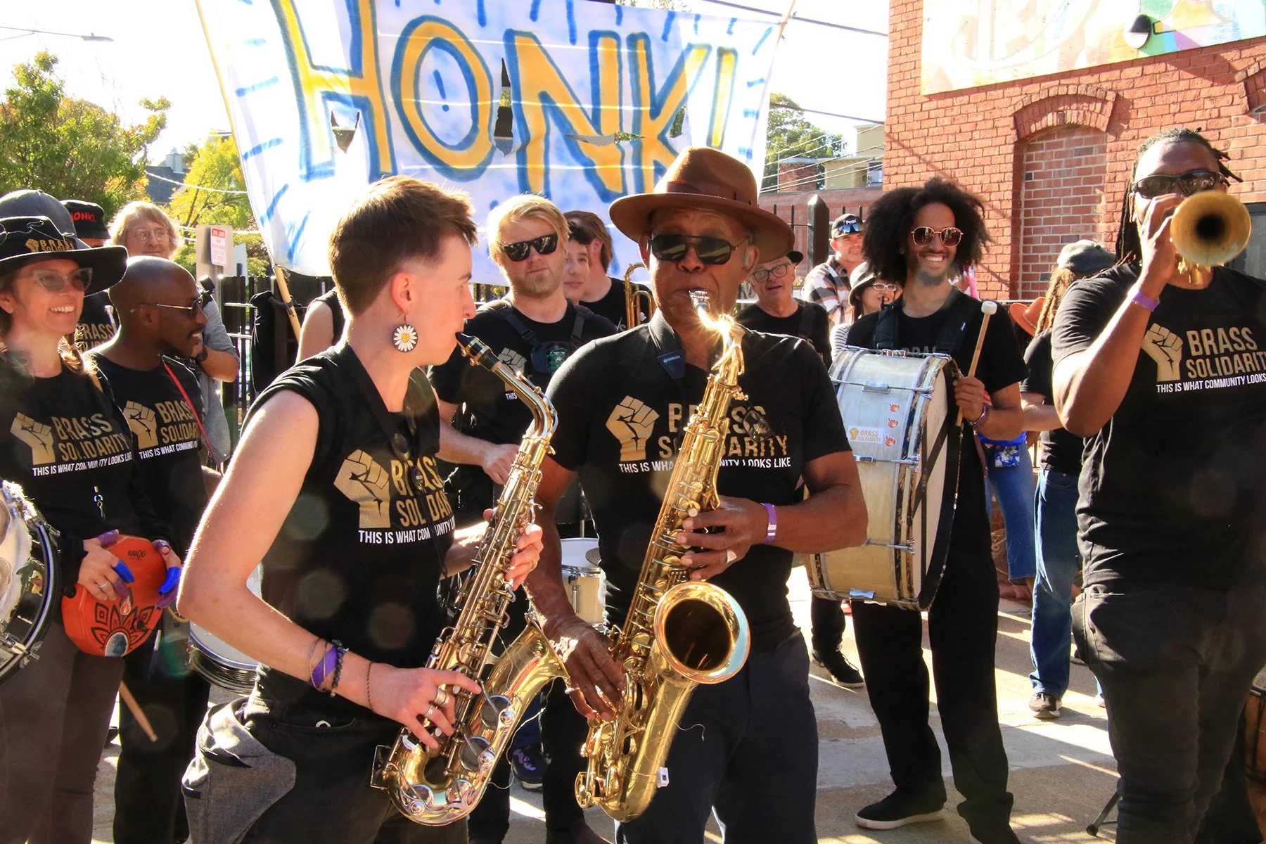 HONK! Somerville, Brass Solidarity 2024