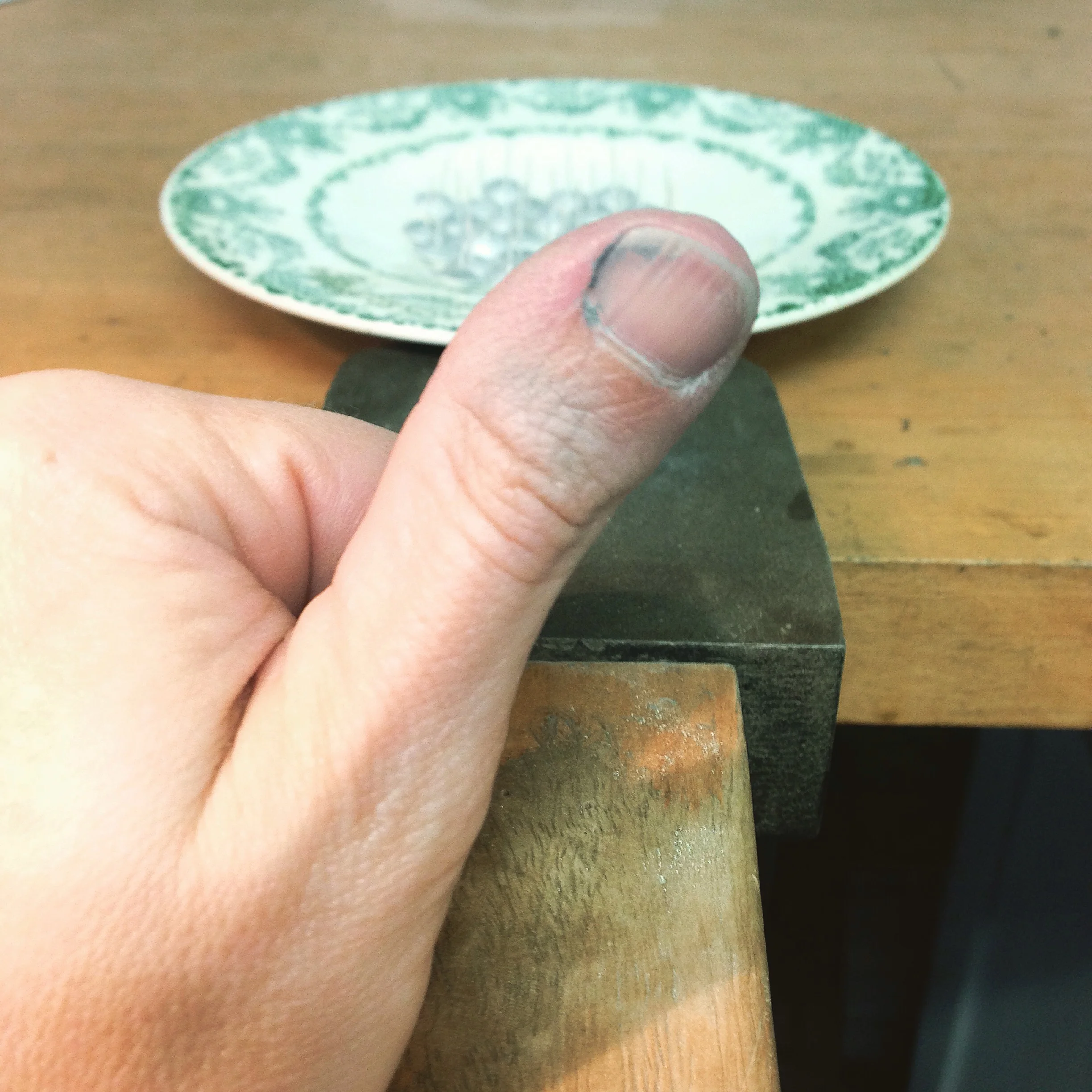A dirty thumbs up to making piles of silver dust.