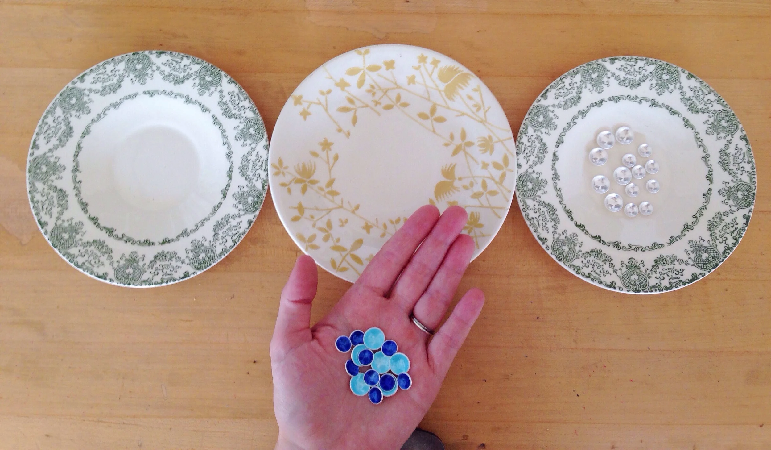 Hydrangea and parisian blue