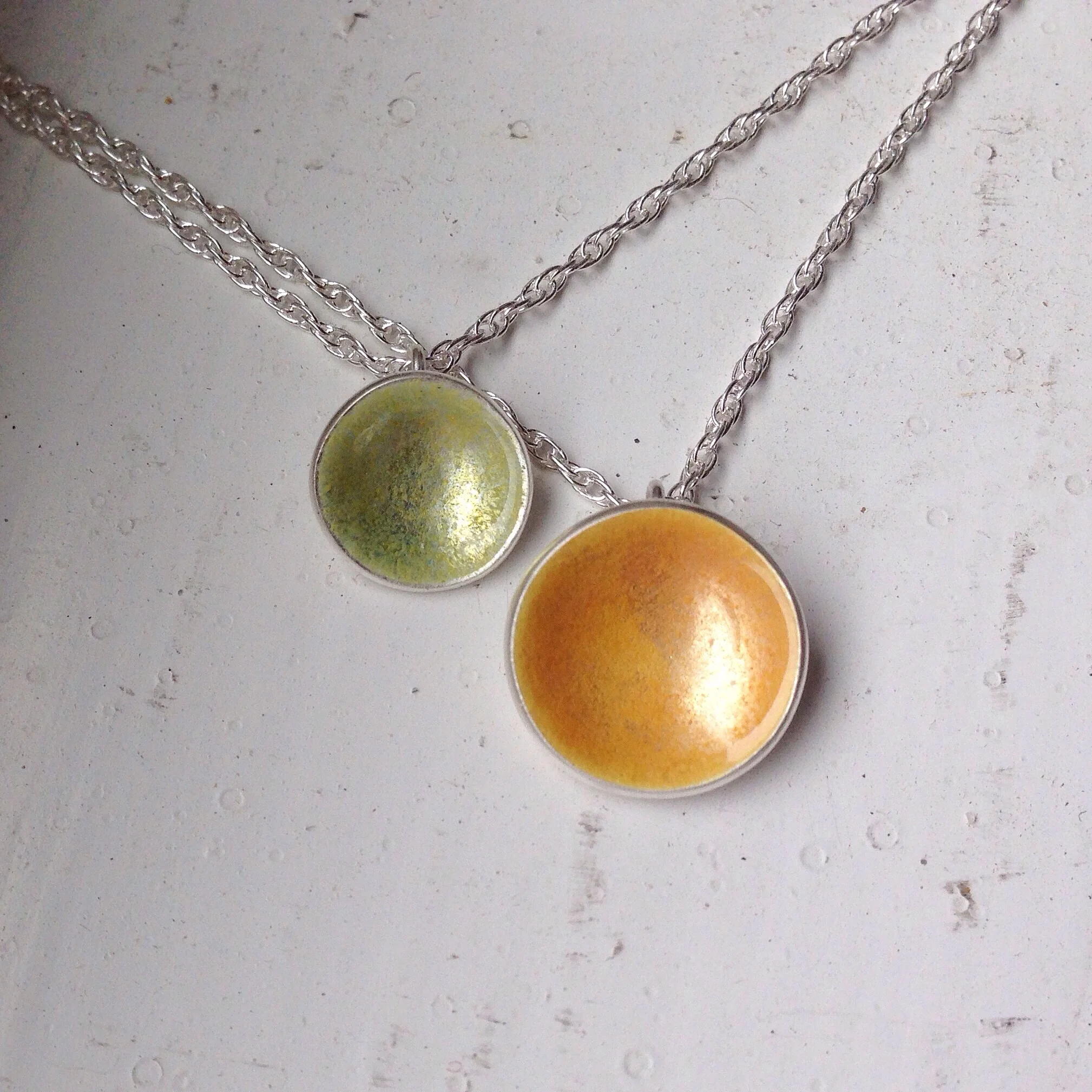 Goldenrod and first frost, newest combination currently available only at The Museum Shop. 