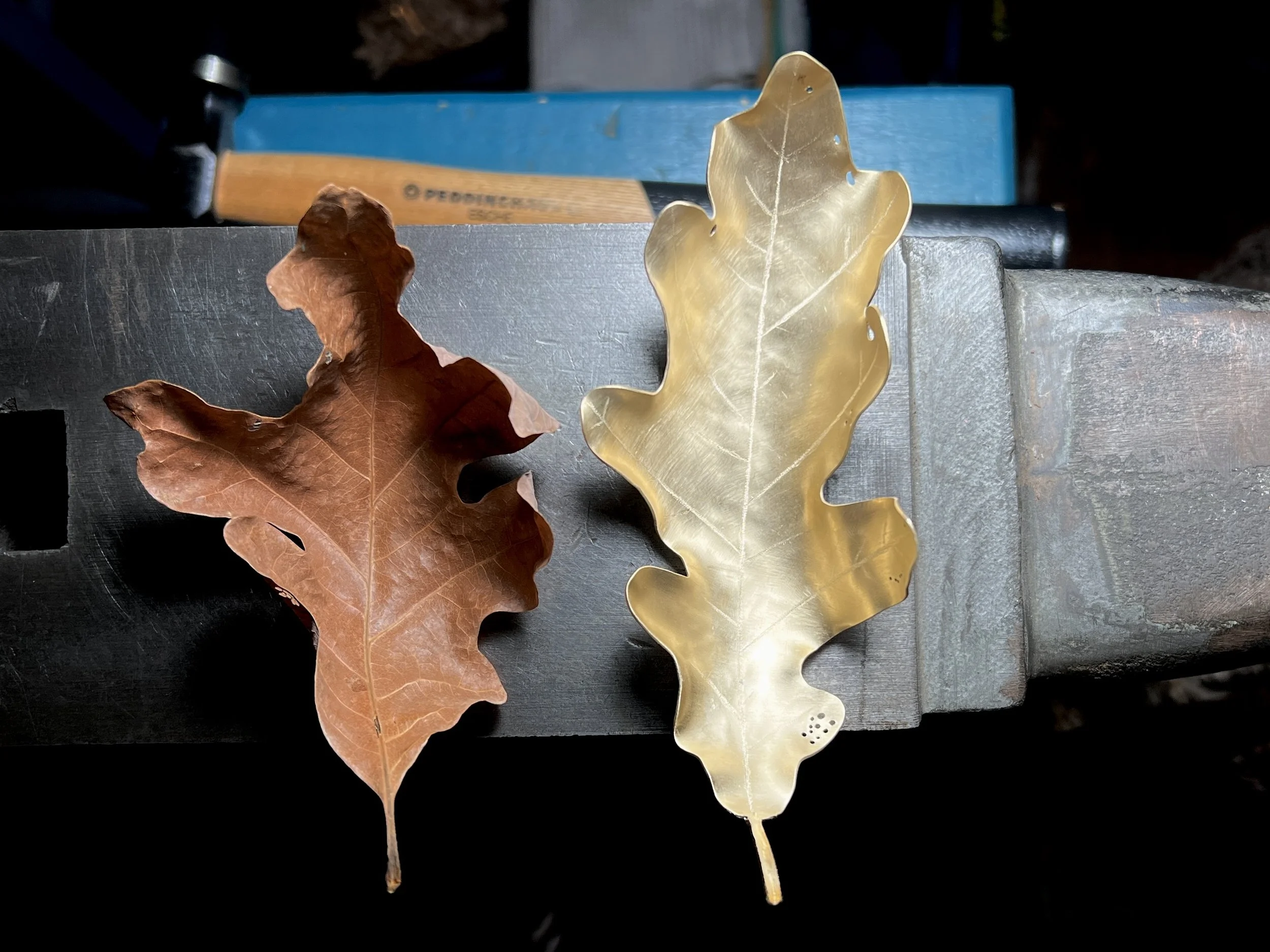 leaf portrait by Iris Noire Designs