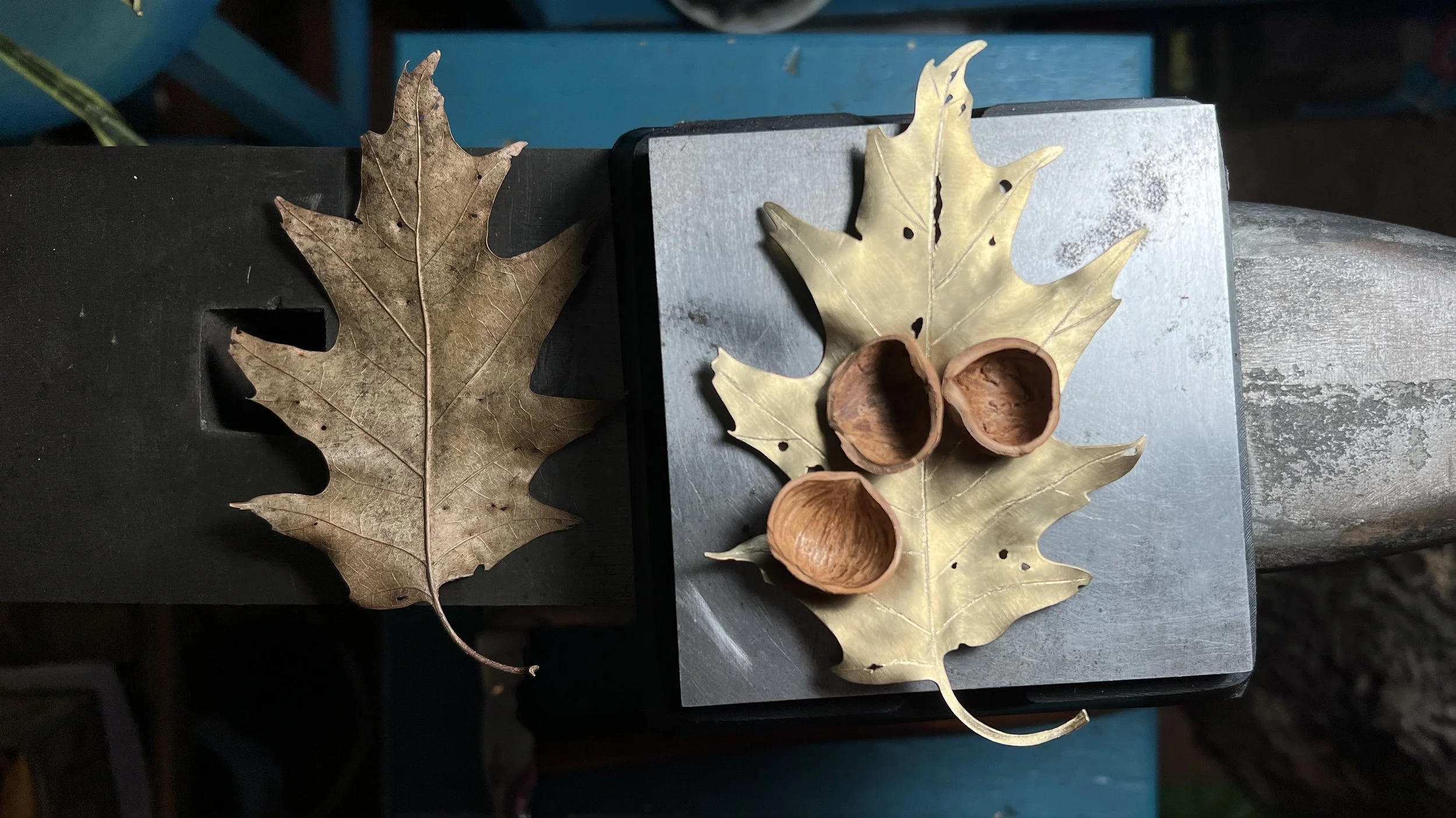 leaf portrait by Iris Noire Designs
