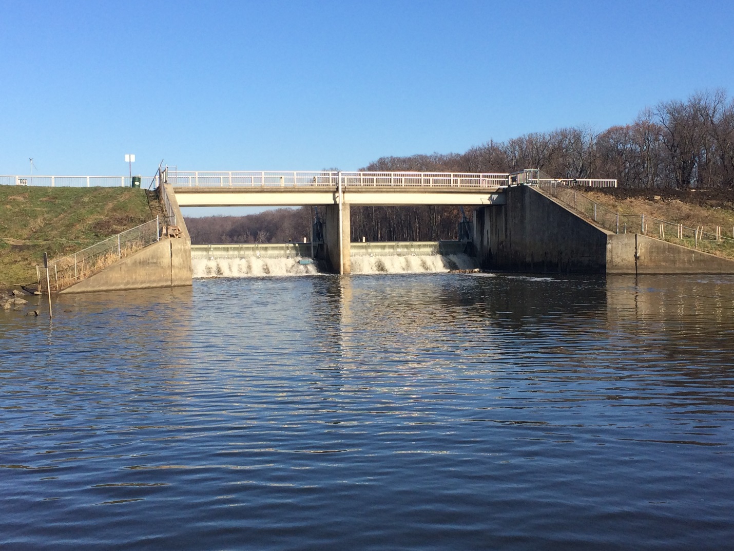 Dam Gates — Downstream