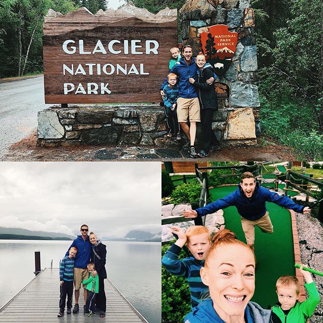 park, lake, mini golf. life is good. #glaciernationalpark #memorialdayweekend #boymom #weekendgetaway @4teamwells