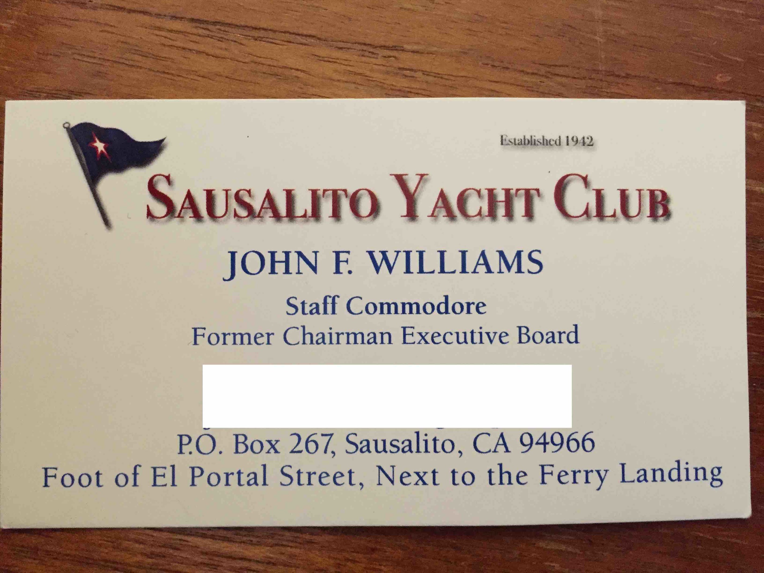 For the story on expanding the ferry terminal in Sausalito.