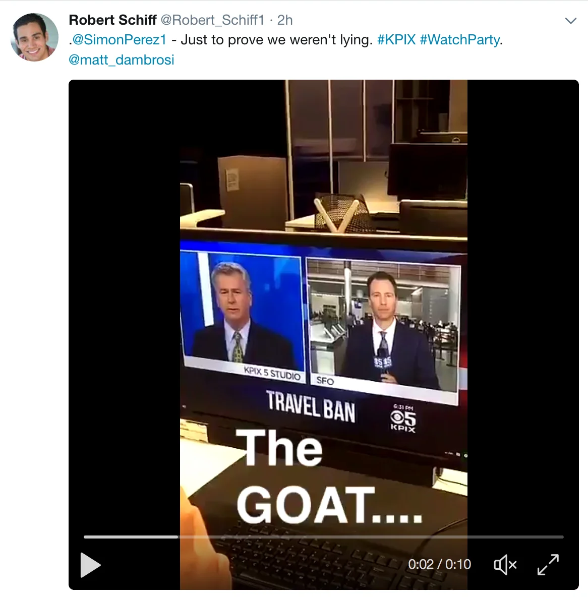 Rob, is that vertical video?