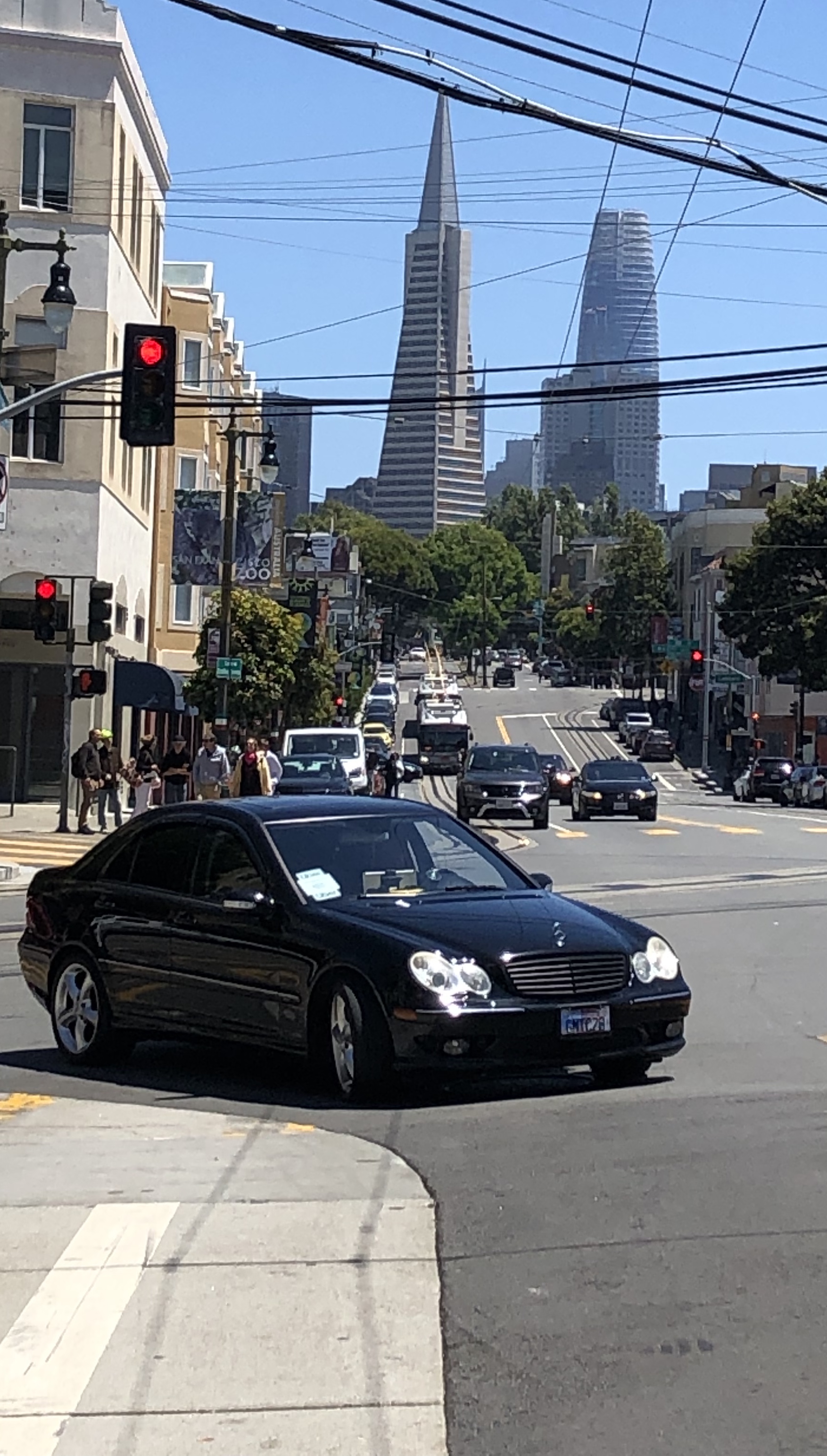 New skyline - it used to be just the Transamerica Pyramid.
