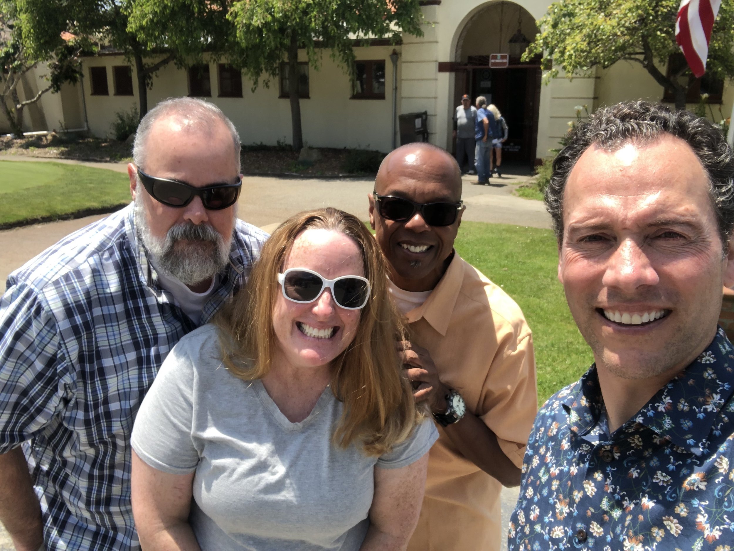 Great photographer friends: Chris, Jen and Phil.