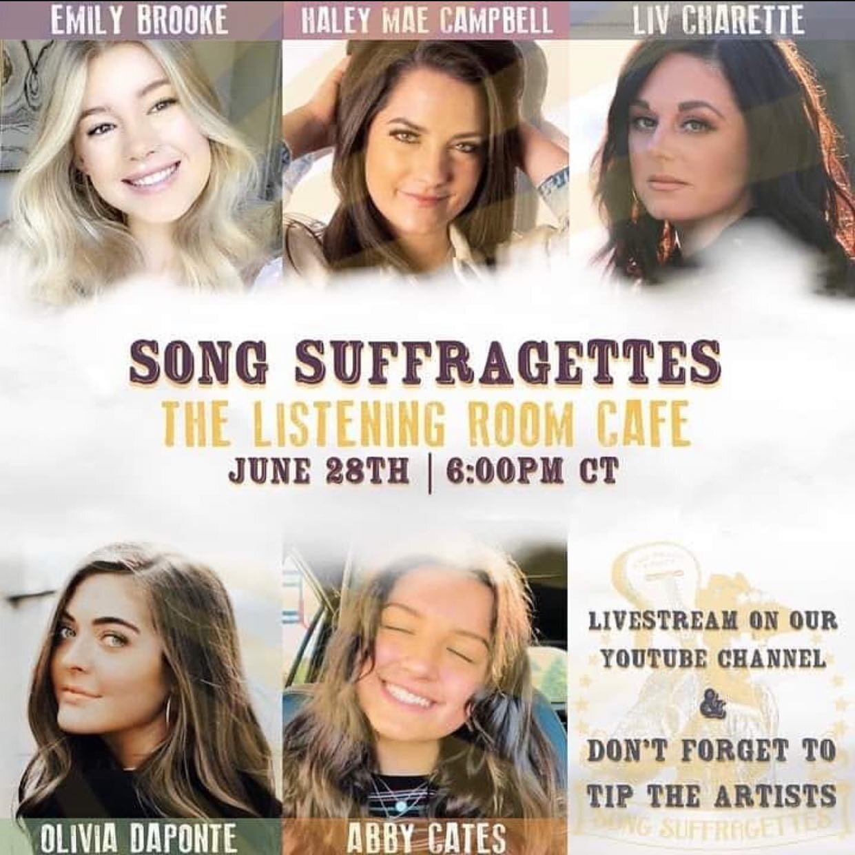 Tonight&rsquo;s SOLD OUT show is gonna be a fun one! 🤩 @songsuffragettes