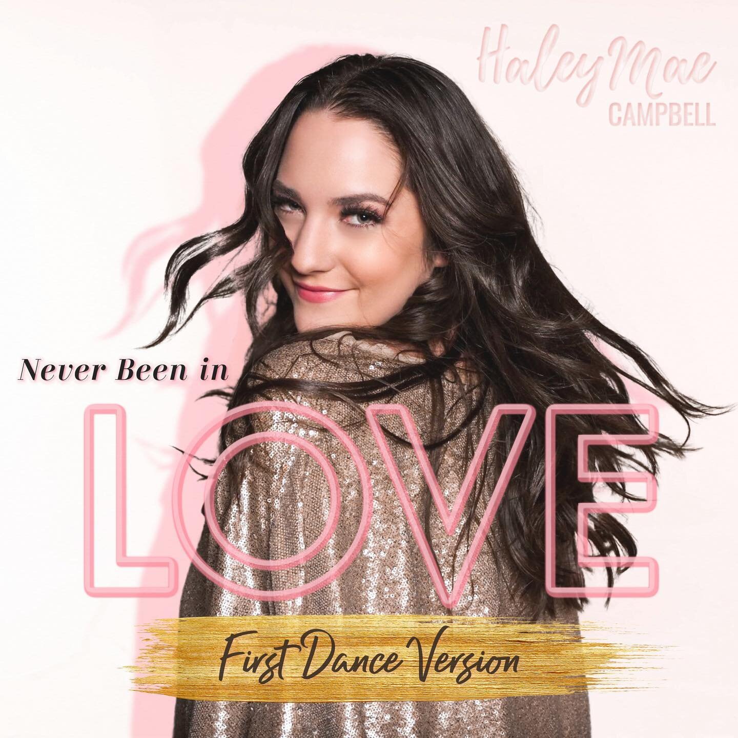 For all your tender moments 💖 the &ldquo;Never Been in Love (First Dance Version)&rdquo; out August 6th. Link in bio to pre-order✨