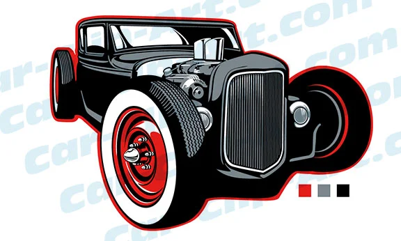 Rat Rod Clip Art