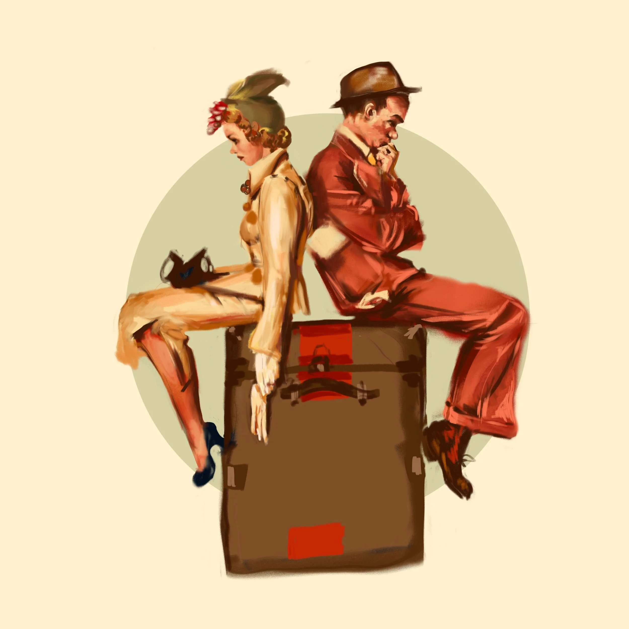 Norman Rockwell Study