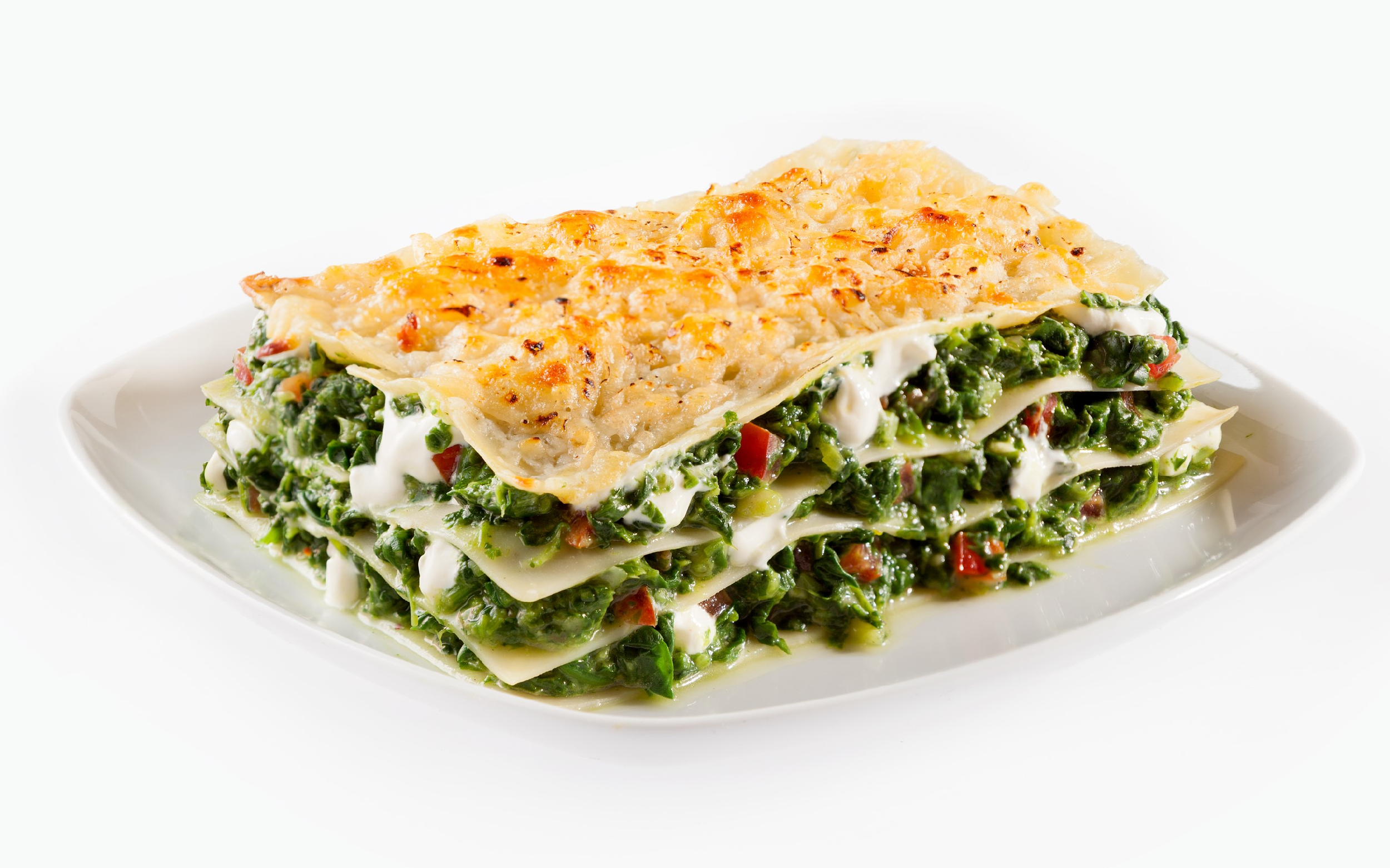 Gluten Free Spinach Lasagna