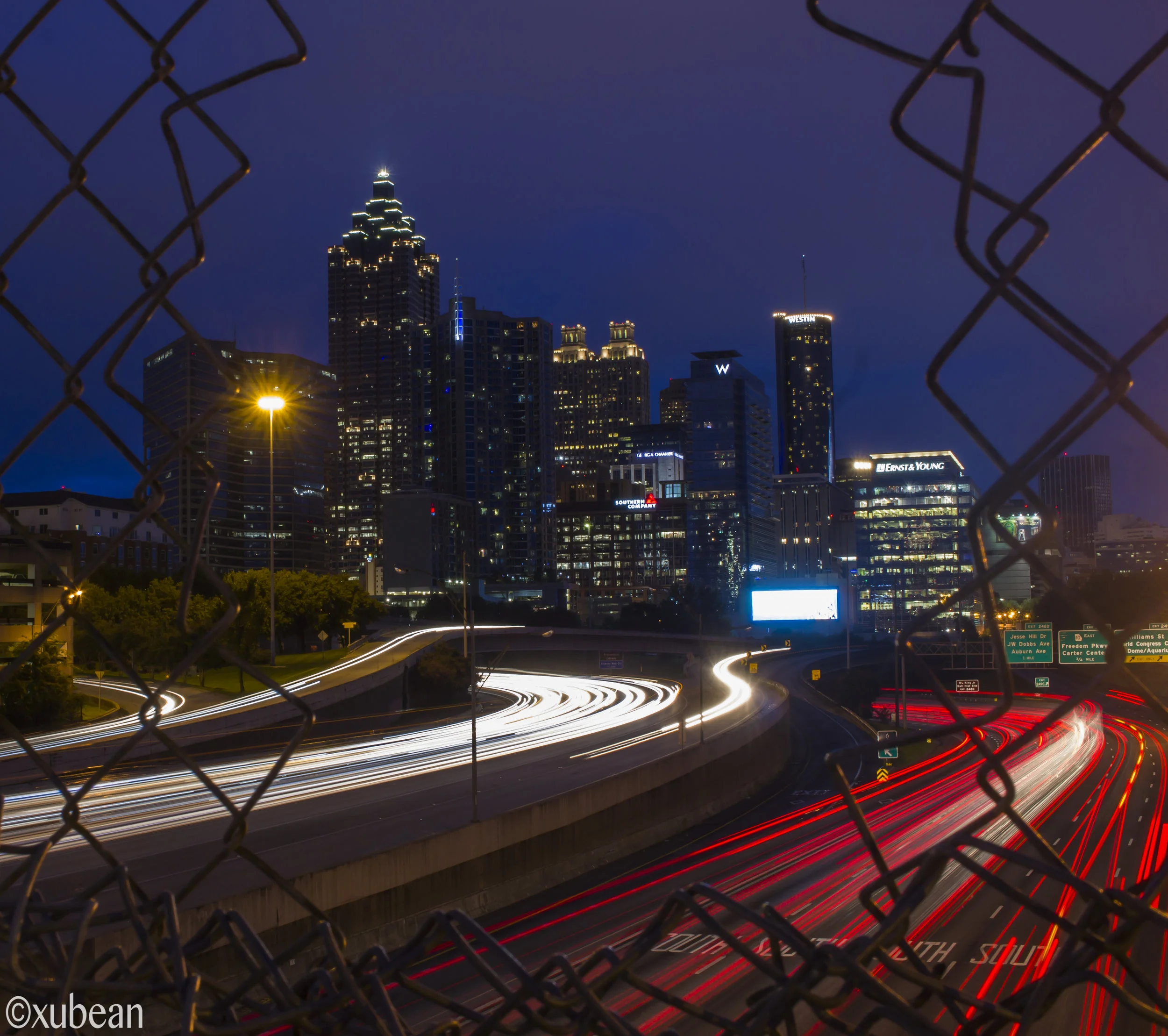 Midtown through wires