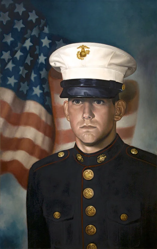 Danny in His Dress Blues