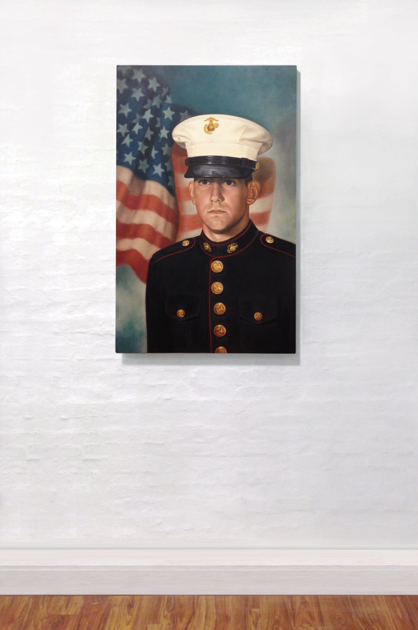 Danny in His Dress Blues