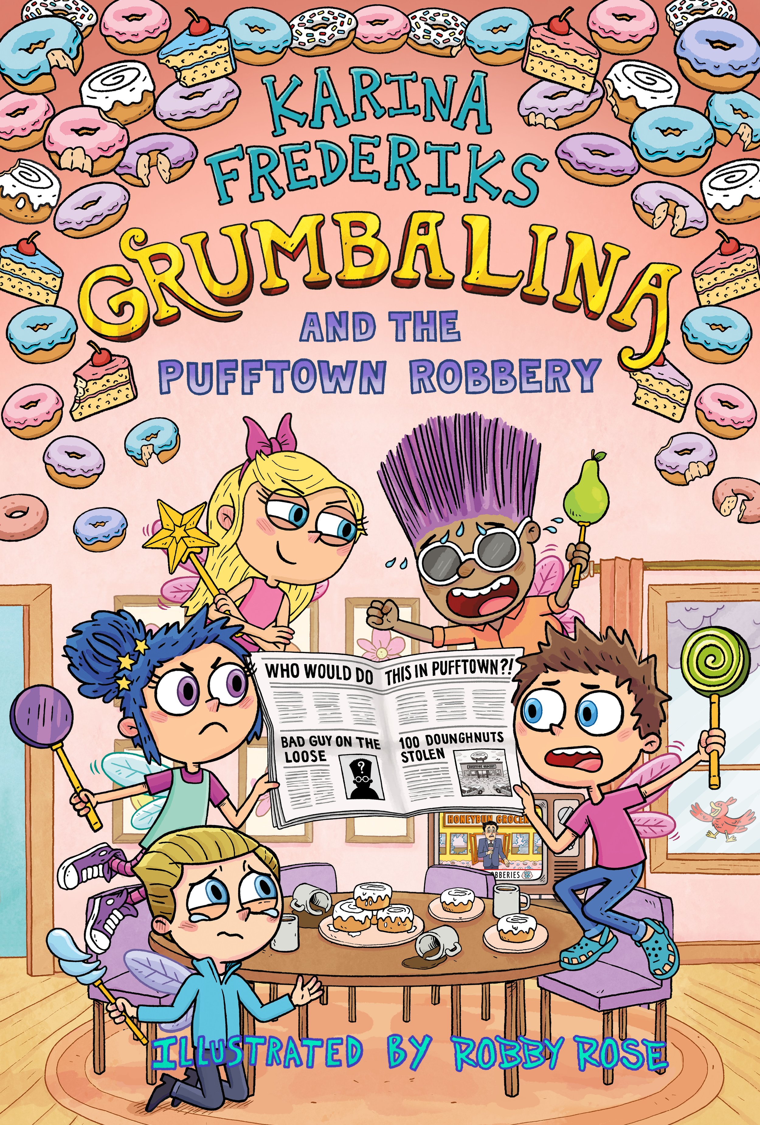  This is the cover for Book 9 in the ‘Grumbalina’ children’s book series, authored by Karina Fredericks. The publishing date will be after 2006. 
