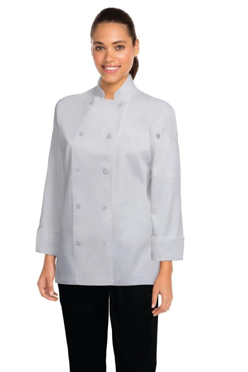 Chef Works Marbella Women's Ladies Executive Jacket Coat Polycotton Top 
