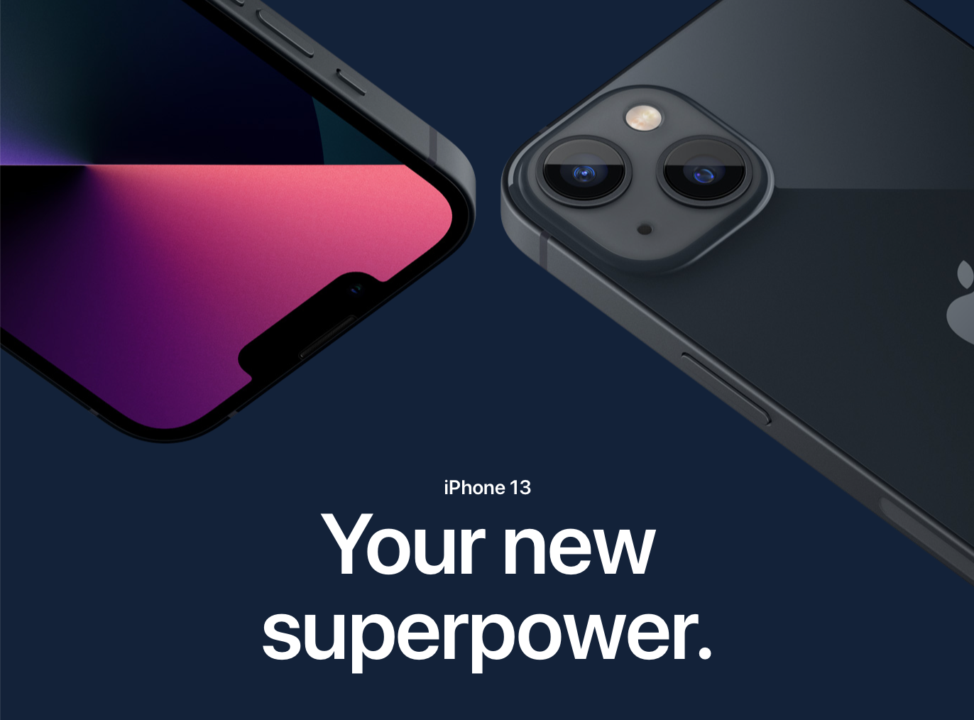 iPhone 13 launch website