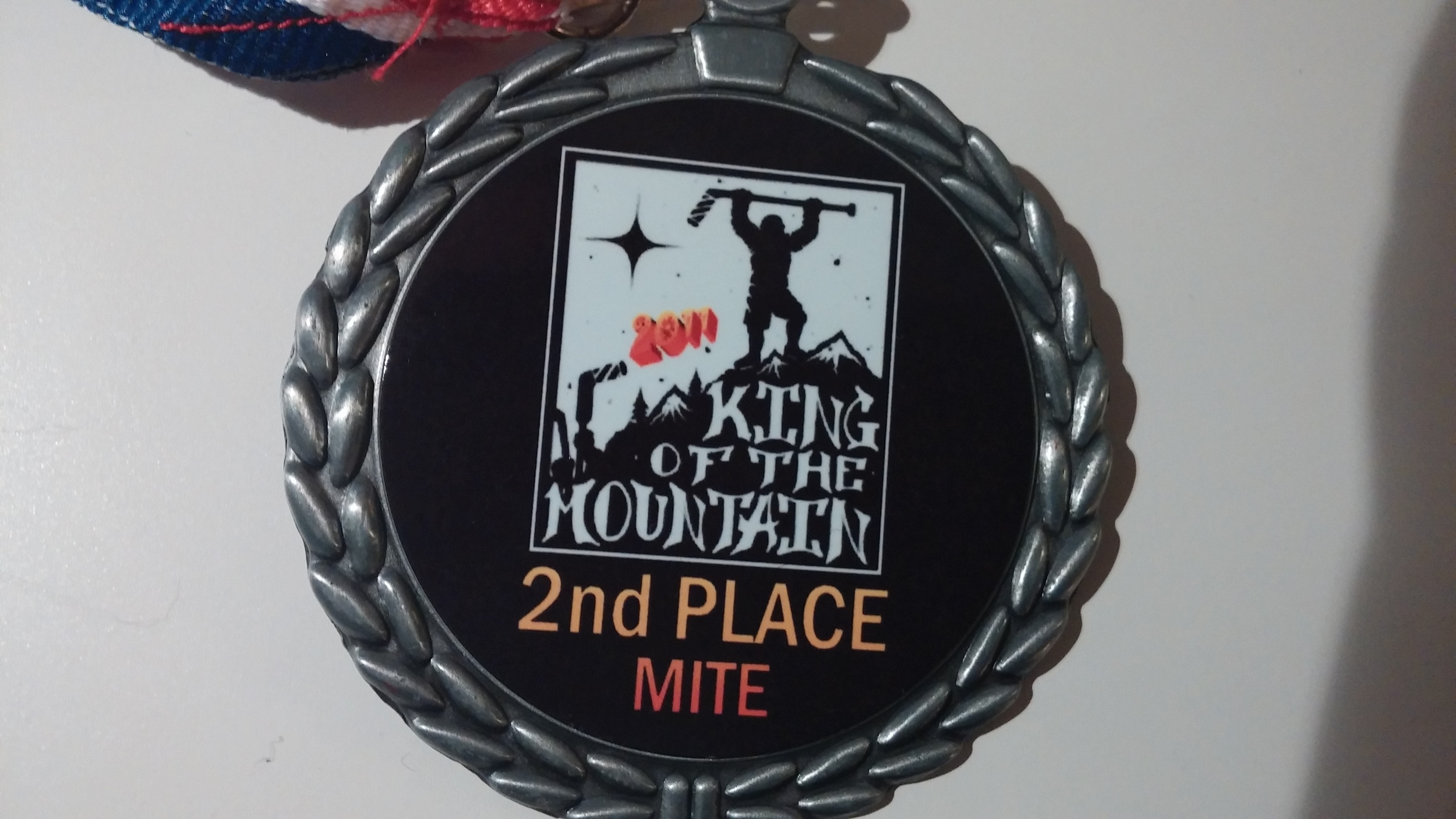 2nd place King of the Mountain