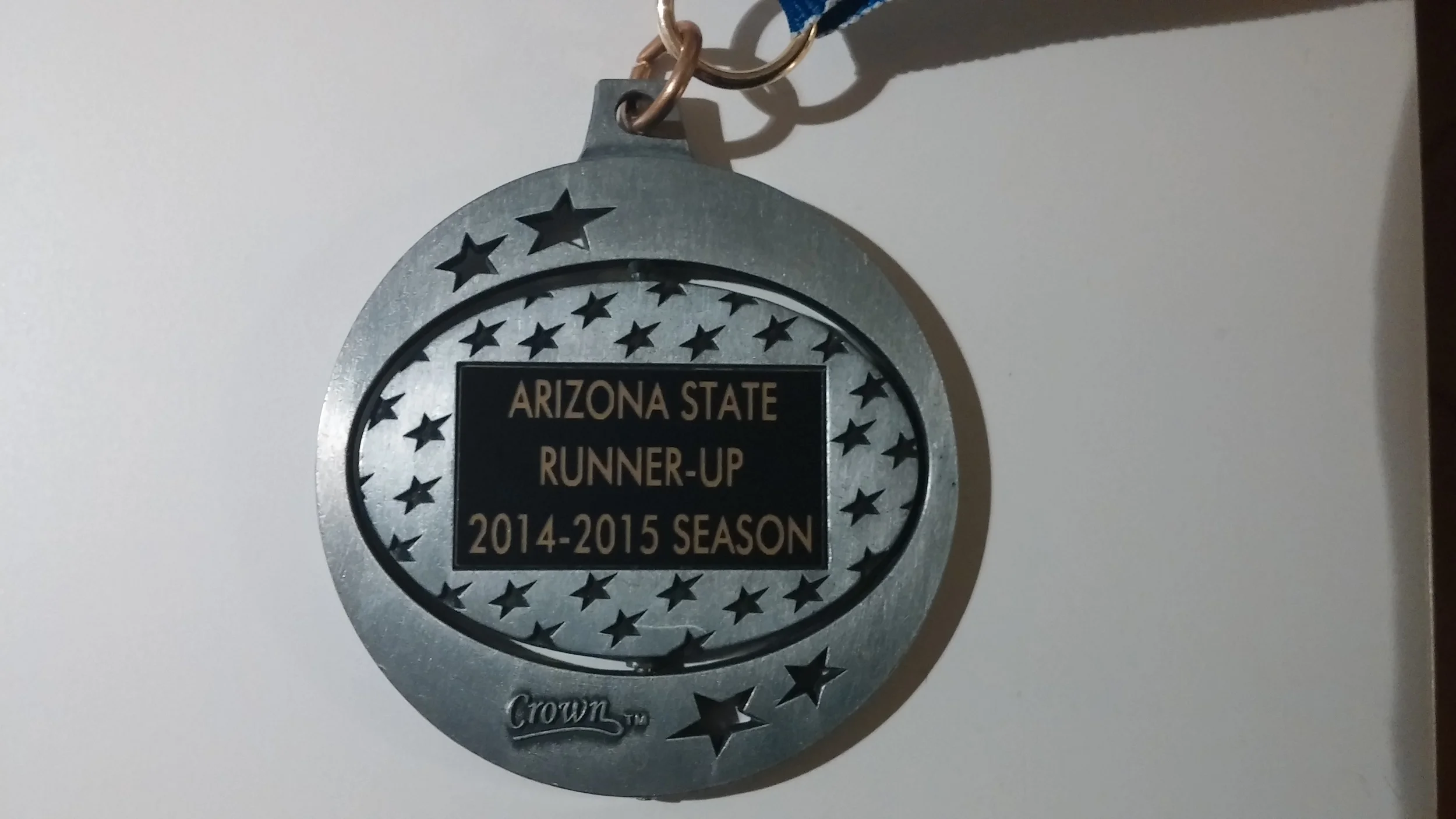 2nd place 2015 State Championships