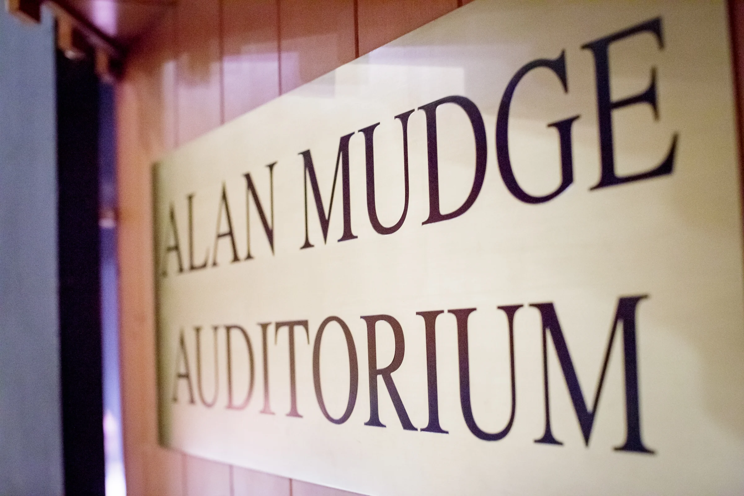 The Alan Mudge Auditorium, at Linquist Commons, Dover-Sherborn High School