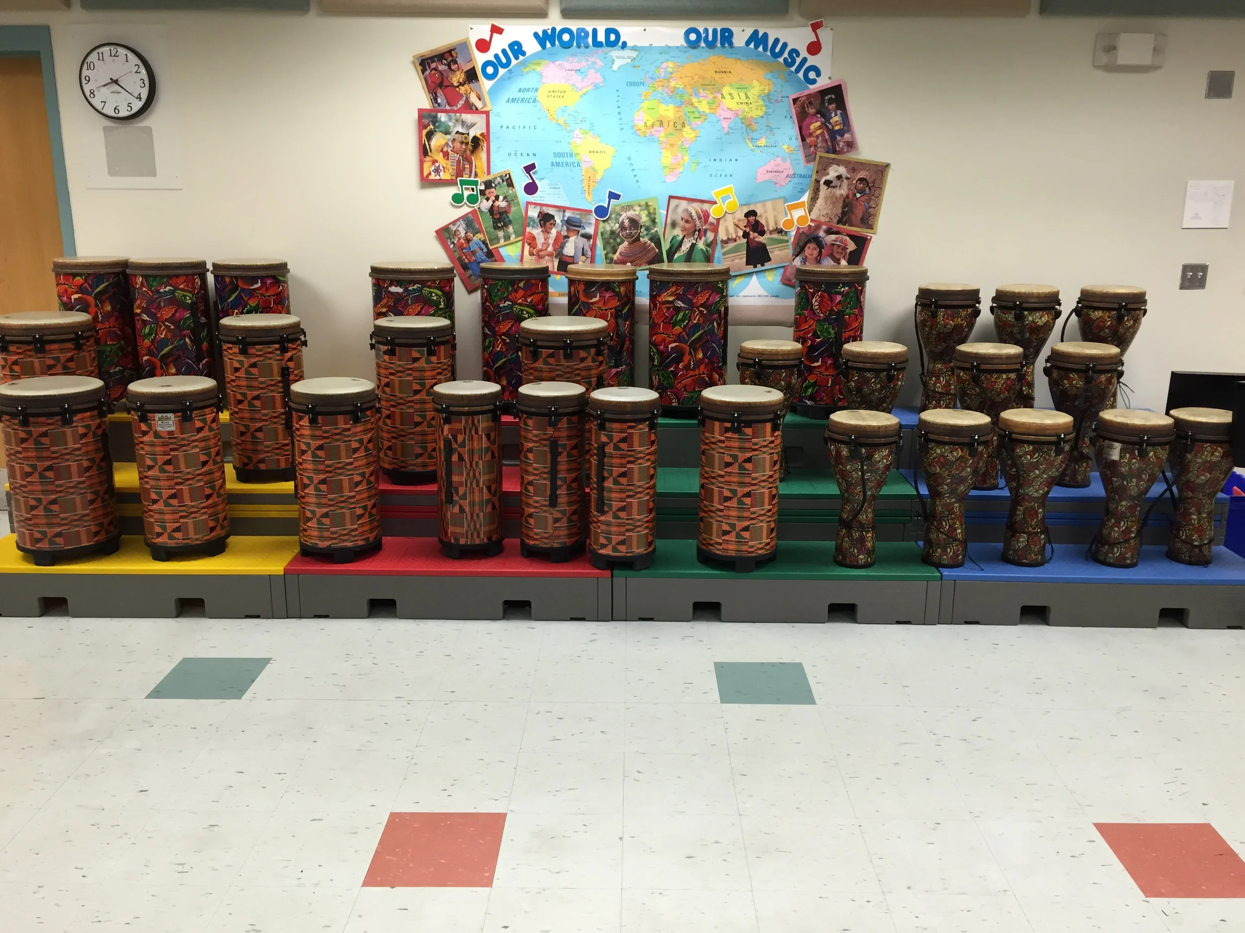 African Drums, Chickering School