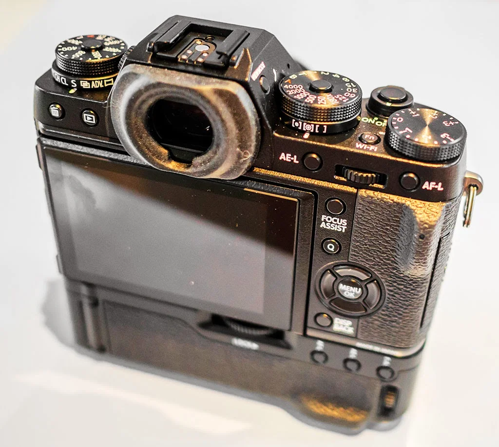 Fuji X-T1 Rear View