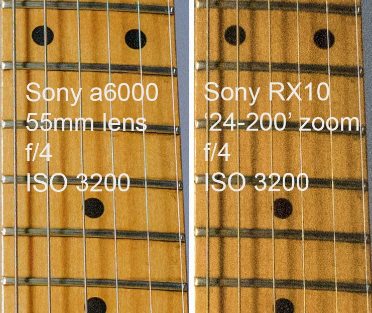 Sony RX10 Sony a6000