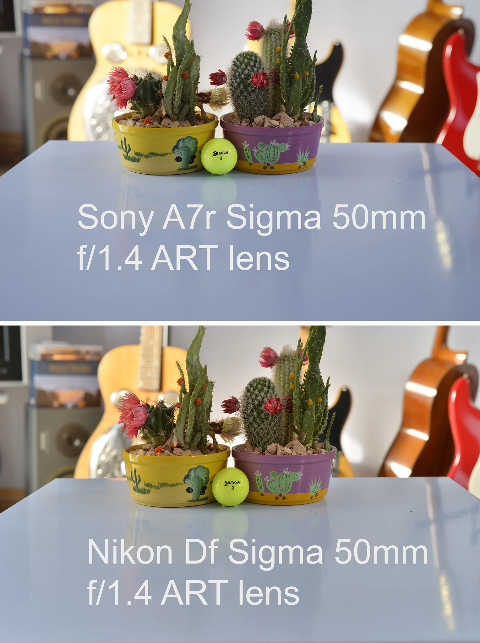Nikon Df and Sony A7r both fitted with Sigma 50mm f/1.4 ART lens