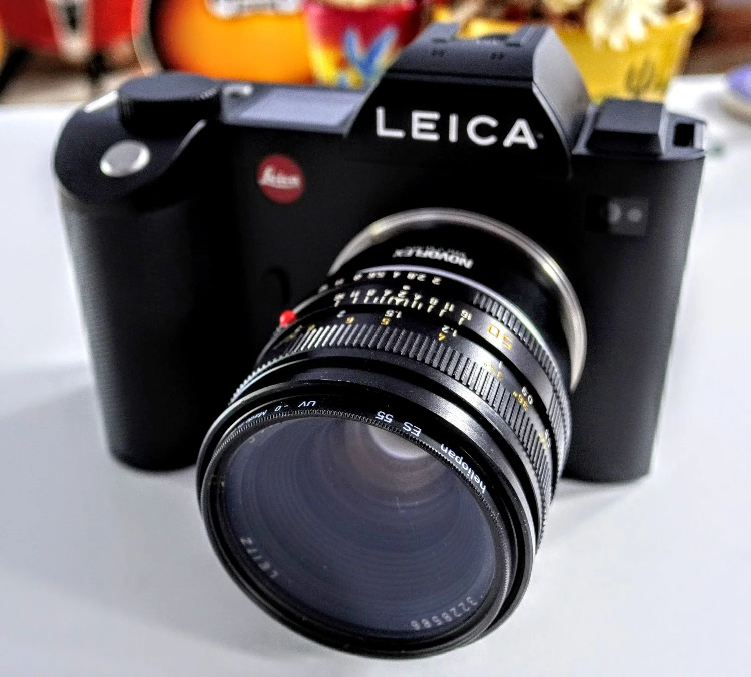 Mirrorless looks (and feels) a little different these days. This is my Leica SL (Typ 601)