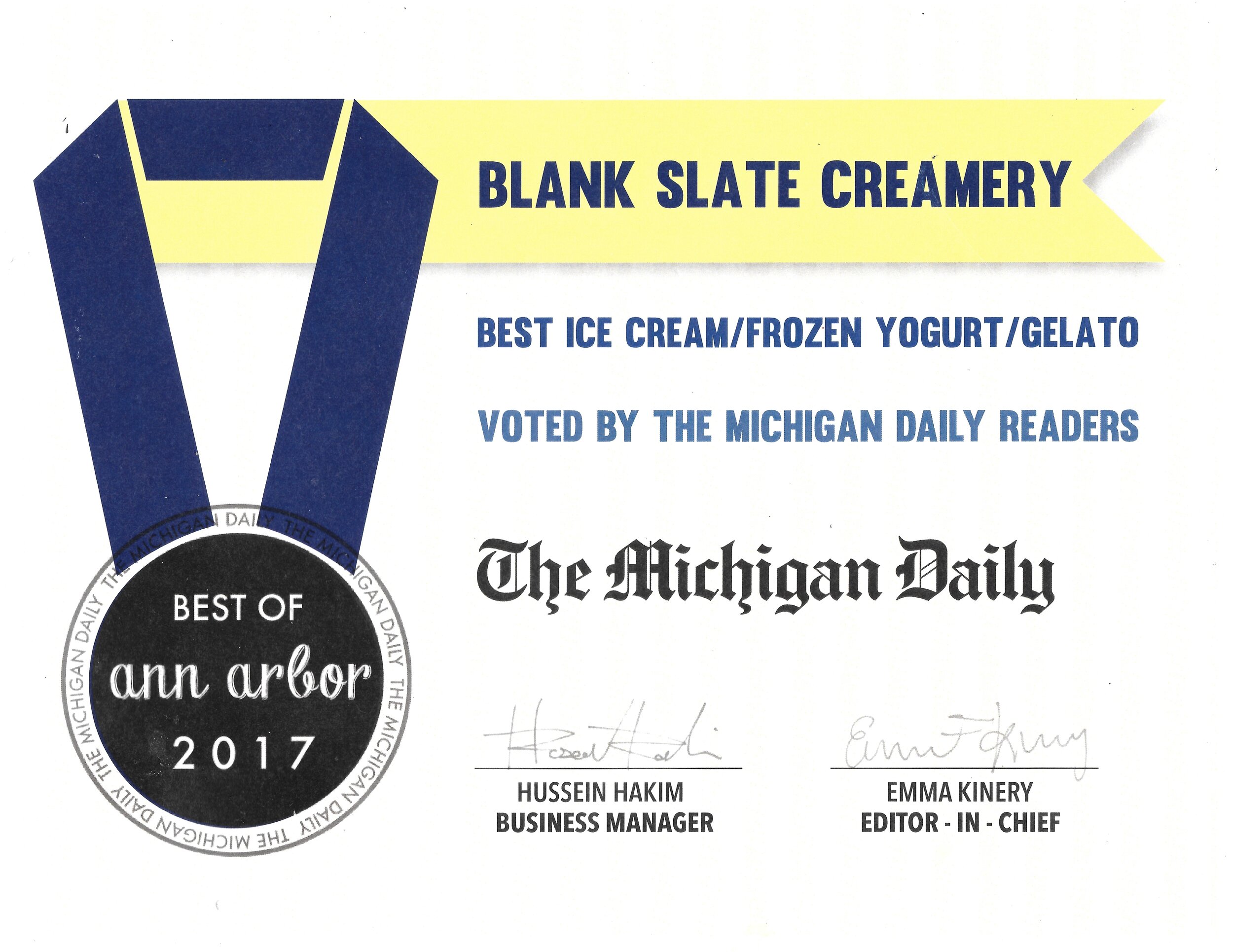 News Blank Slate Creamery