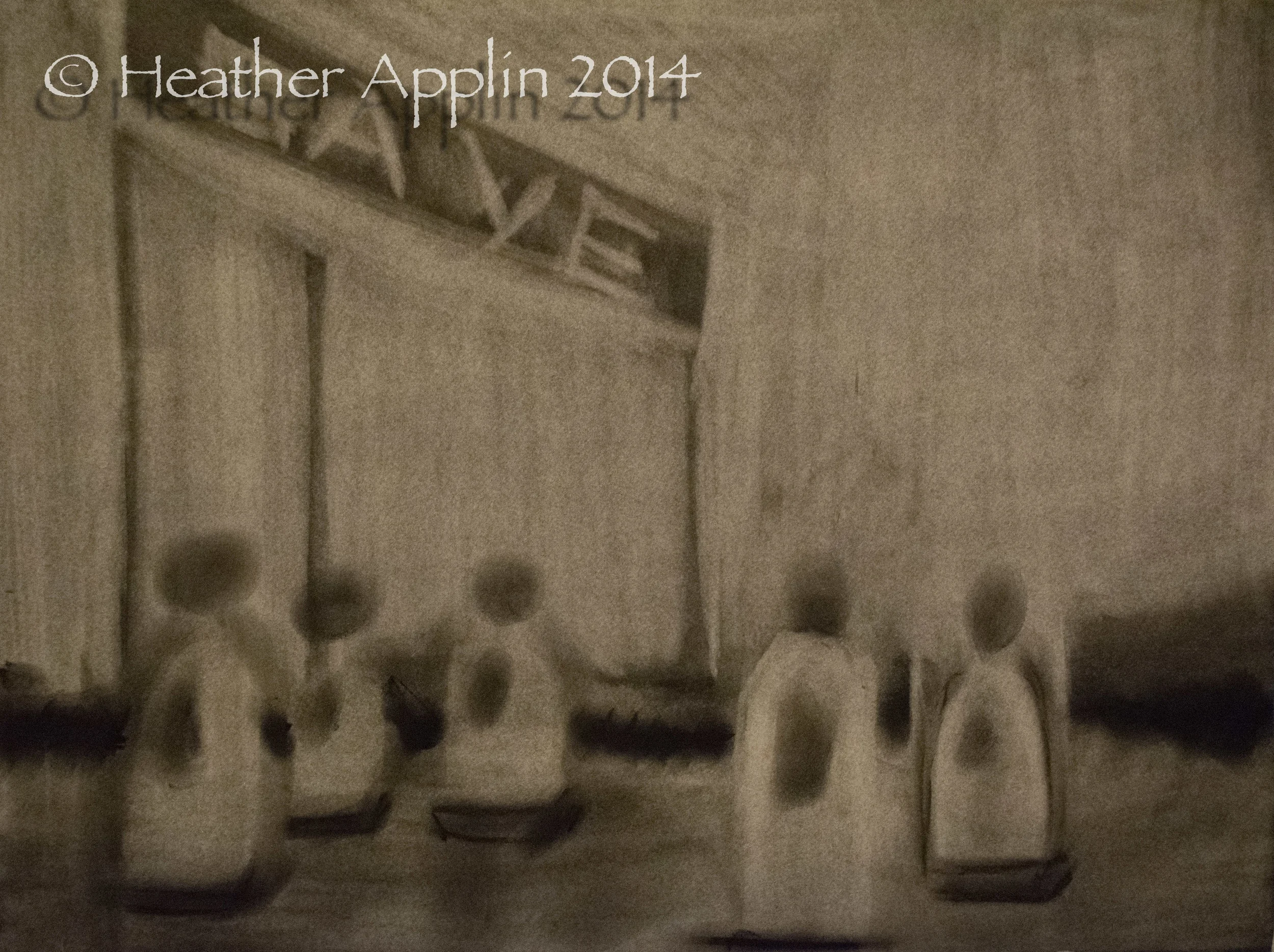 Save, charcoal, 18x24 inch, 2009