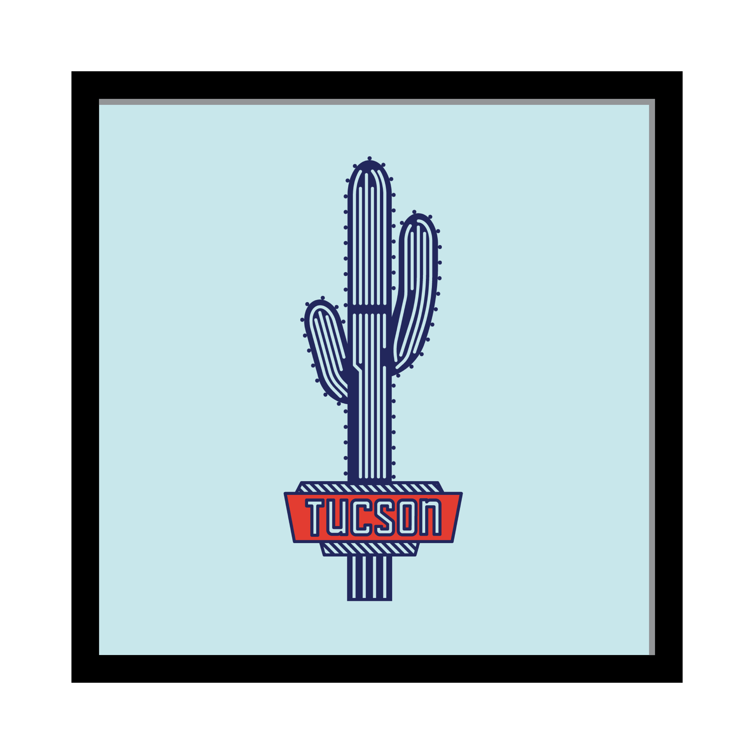 Tucson Cactus Sign
