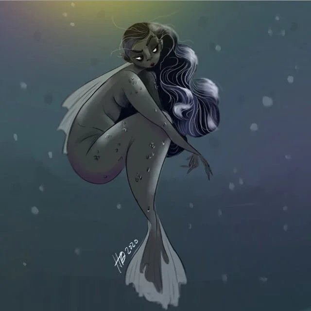 Mermaid #2... #mermay #mermaid #mermay2020 #digitalillustration #digitalart #digitaldrawing #characterdesign #character #doodle #monster #drawing
