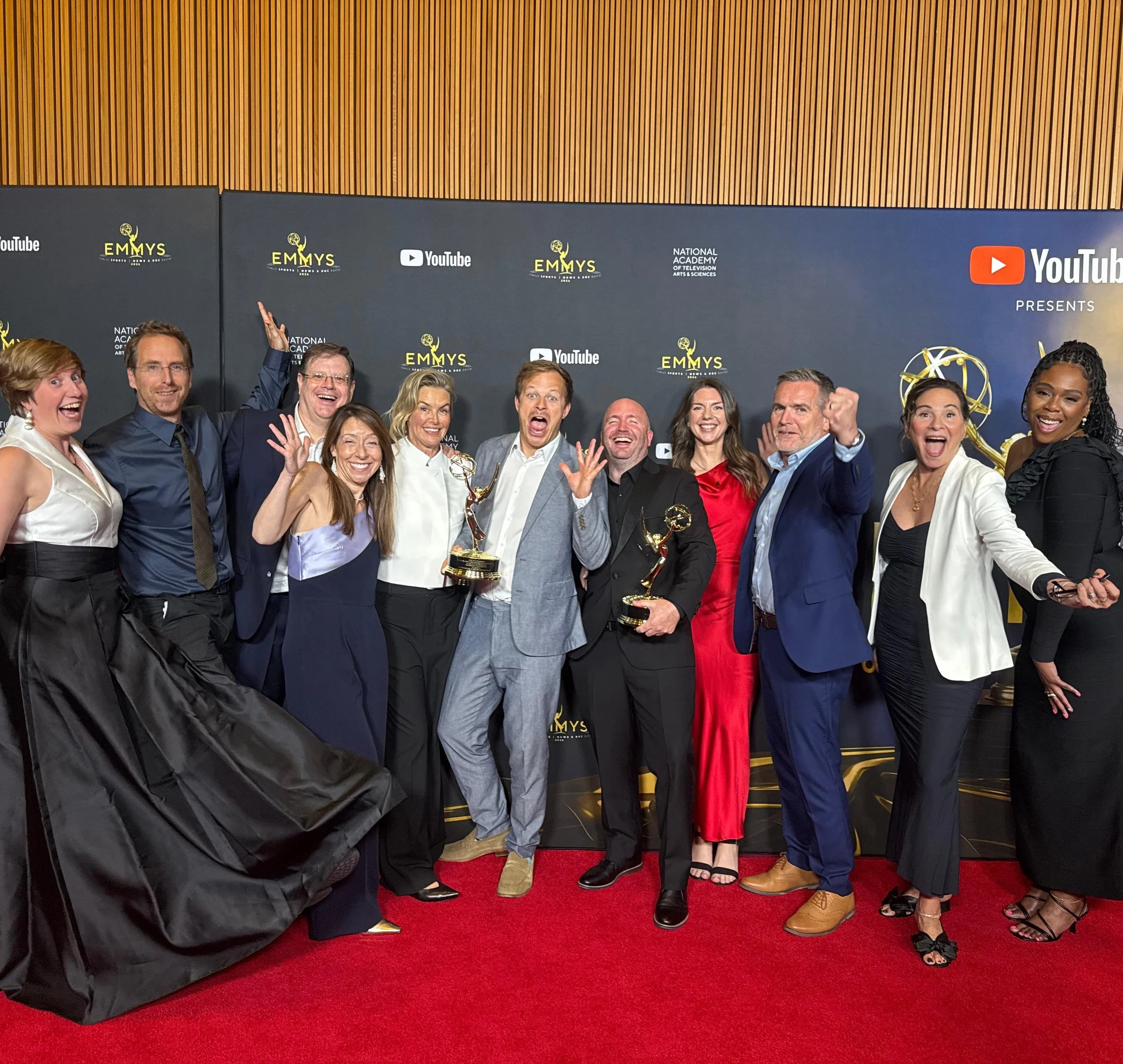 An epic night @theemmys.tv ! Secrets of the Penguins picked up two EMMYS for &lsquo;Outstanding Nature Documentary&rsquo; and &lsquo;Outstanding Cinematography&rsquo;. Huge congrats and thanks to the giant team from @talesmithtv, @natgeo, @disneyplus