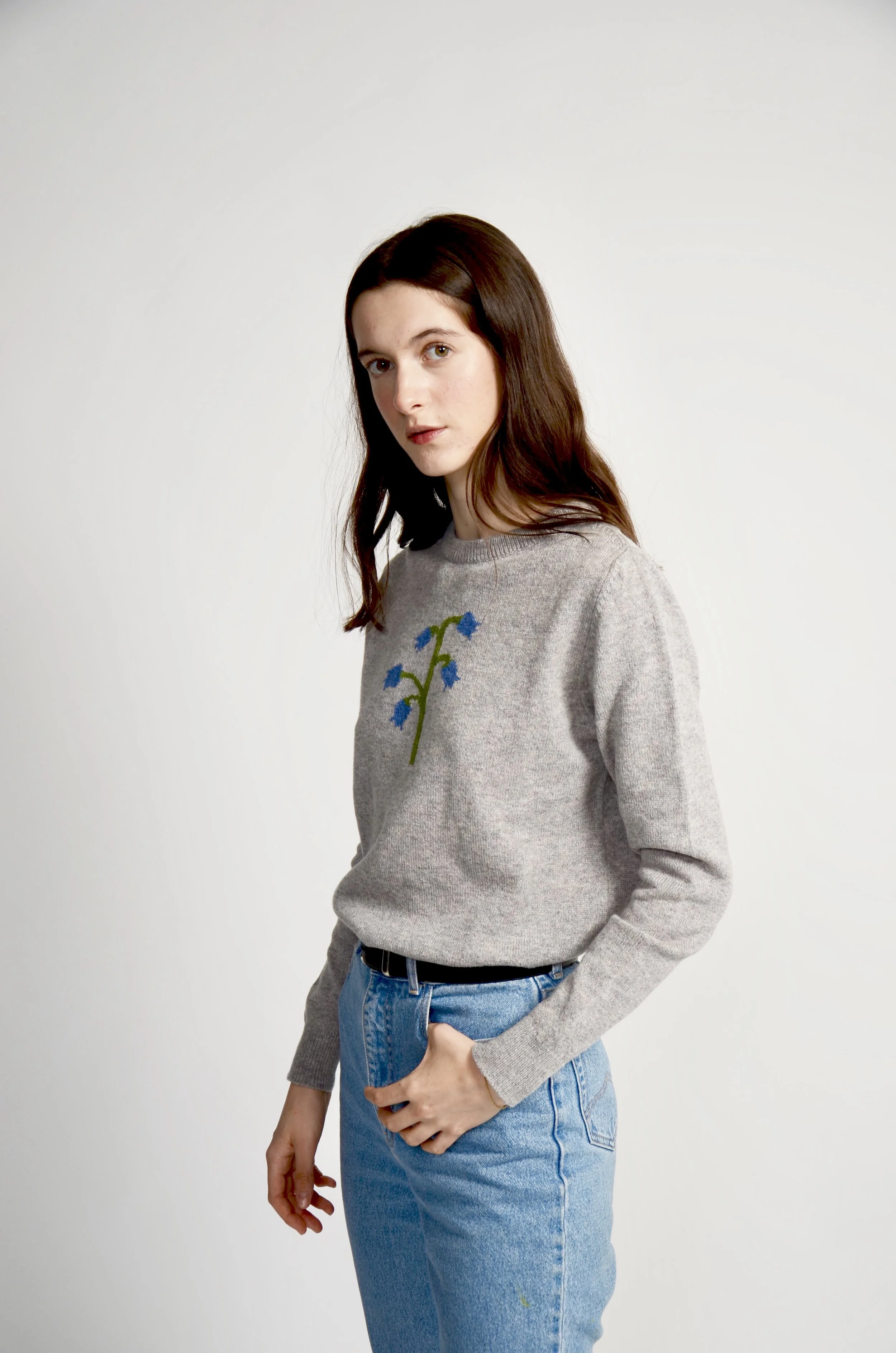 The Bulb jumper has a very simple, bold motif.