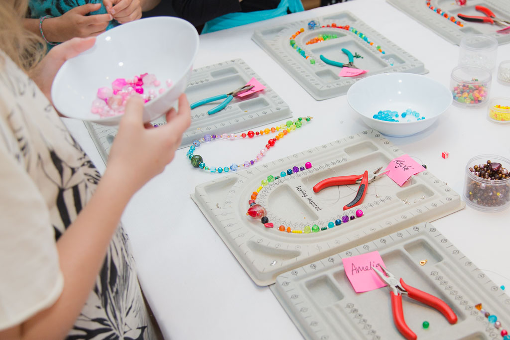 kids party ideas jewellery making pretty little things