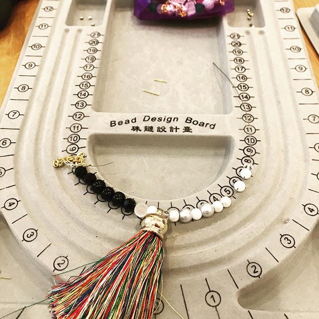 New tassels - our designers are loving them! -#kidspartyideas #jewellerymaking