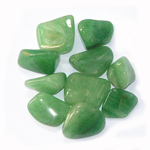 AVENTURINE: Usually green colored in nature, Aventurine is known as the “Stone of Opportunity” and thought to be one of the ‘luckiest’ of all crystals. It is a wonderful stone for manifesting wealth and prosperity and assisting us during times of huge transition in our lives. Aventurine facilitates releasing old patterns and ideas to create the opportunity for new growth to take place. Green Aventurine carries a strong link to the Earth and can ward off geopathic stress or unwanted negative polluted energy. Aventurine also encourages love in later life, and opens up the heart chakra. A time of incredible transition paved the way for us to begin the journey of making POUND jewelry together, and thus, we LOVE aventurine. 
