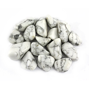 HOWLITE: Known for it’s very calming nature, it is often used as an antidote for insomnia and overactive minds. Howlite is usually white in nature with a “veiny” appearance, but can be stained or dyed any color of the rainbow. Placed on the third eye, it can open the mind and release memories of past life events. It is also used to absorb anger from others that is directed toward you or to release your own anger. It is known for strengthening bones and teeth as well as balancing calcium levels. WE first began working with howlite at the very beginning of our business and were mostly drawn the bright tribal nature of the howlite spikes and how creative we could be with their shape and variety of colors. With this stone we were and are able to produce necklaces that make women feel more powerful while connecting them to the reality that the power comes from within.